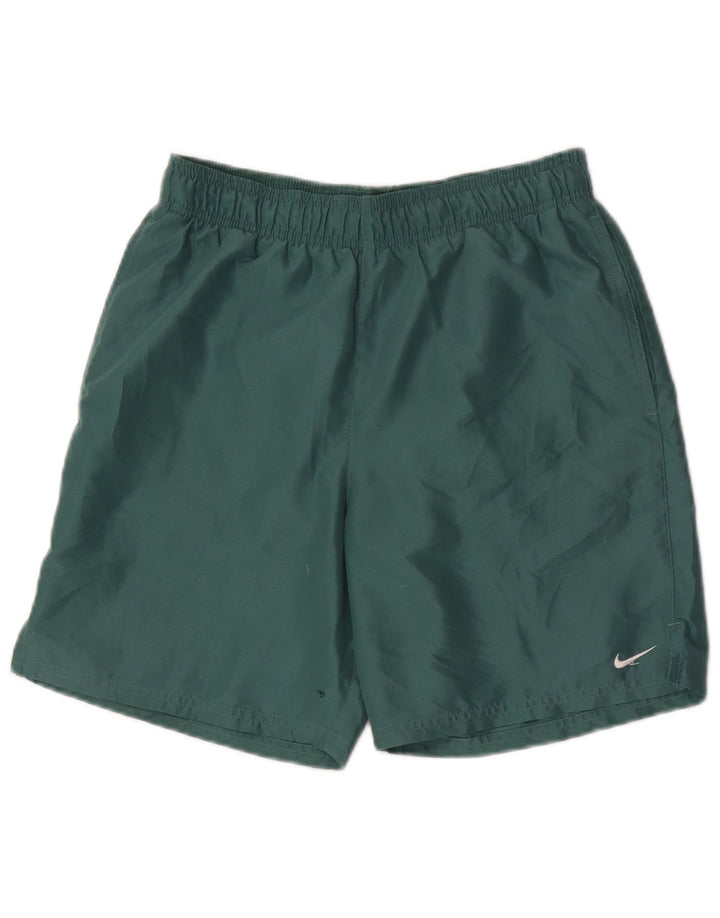 Pantaloni scurti sport Nike pentru bărbați, poliester verde mic
