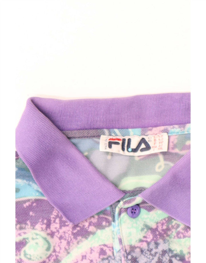 Tricou Polo Bărbați Fila IT 52 Large Multicolor Geometric