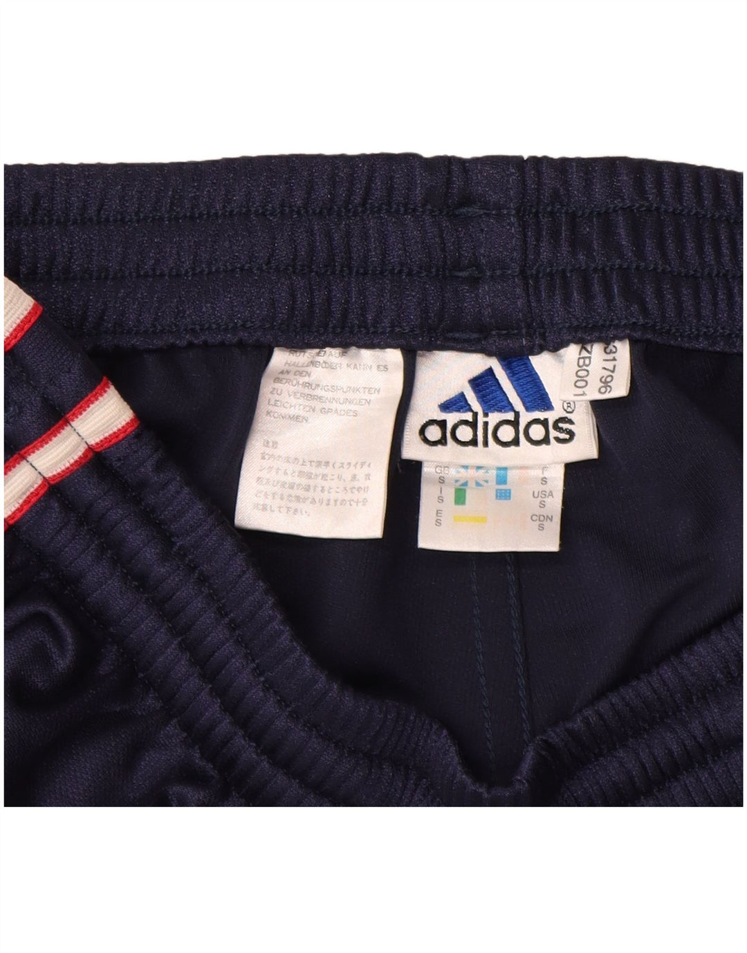Pantaloni de trening Adidas pentru bărbați, poliester, albastru mic