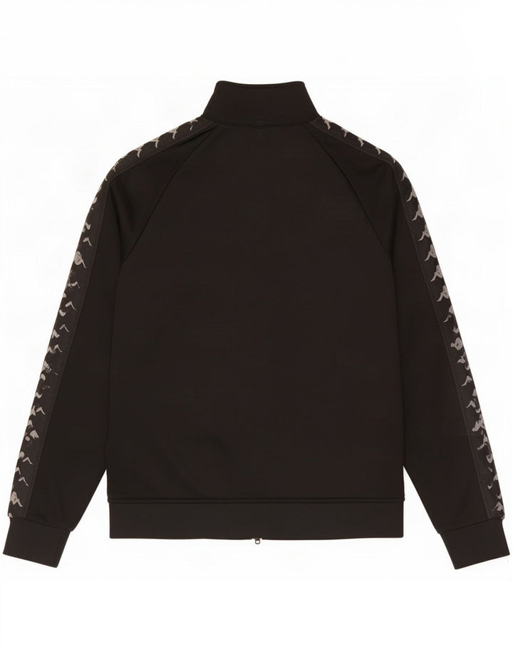 Kappa Mens Graphic Trening Top Jacket Mic Negru Poliester