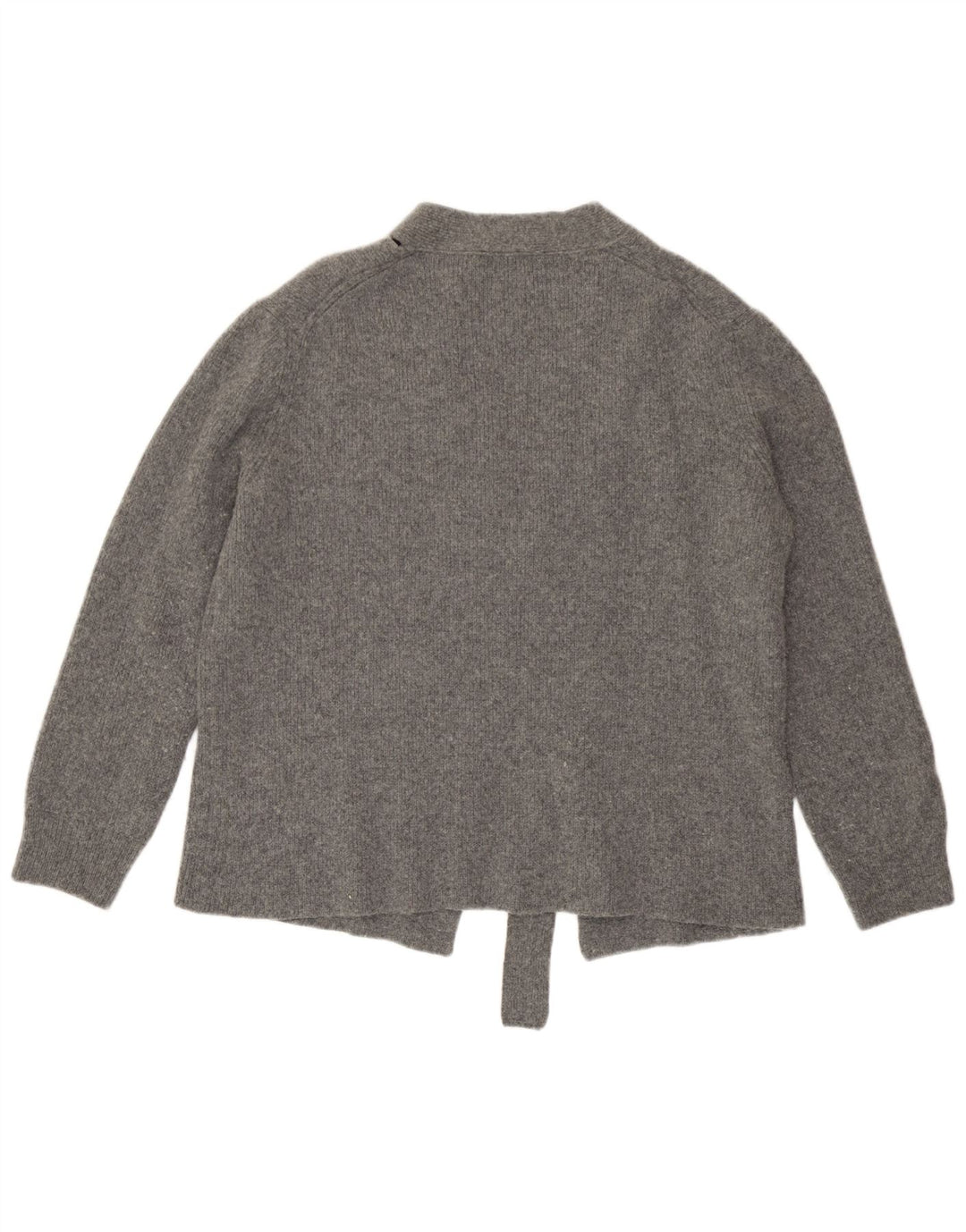 Pulover cardigan supradimensionat pentru femei Zara UK 10 Lână gri mică