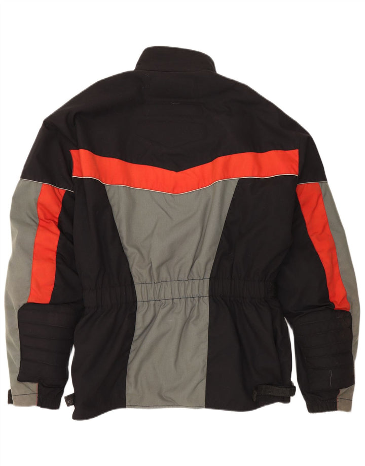 Jachetă vintage pentru bărbați, UK 40, mare, negru, color block