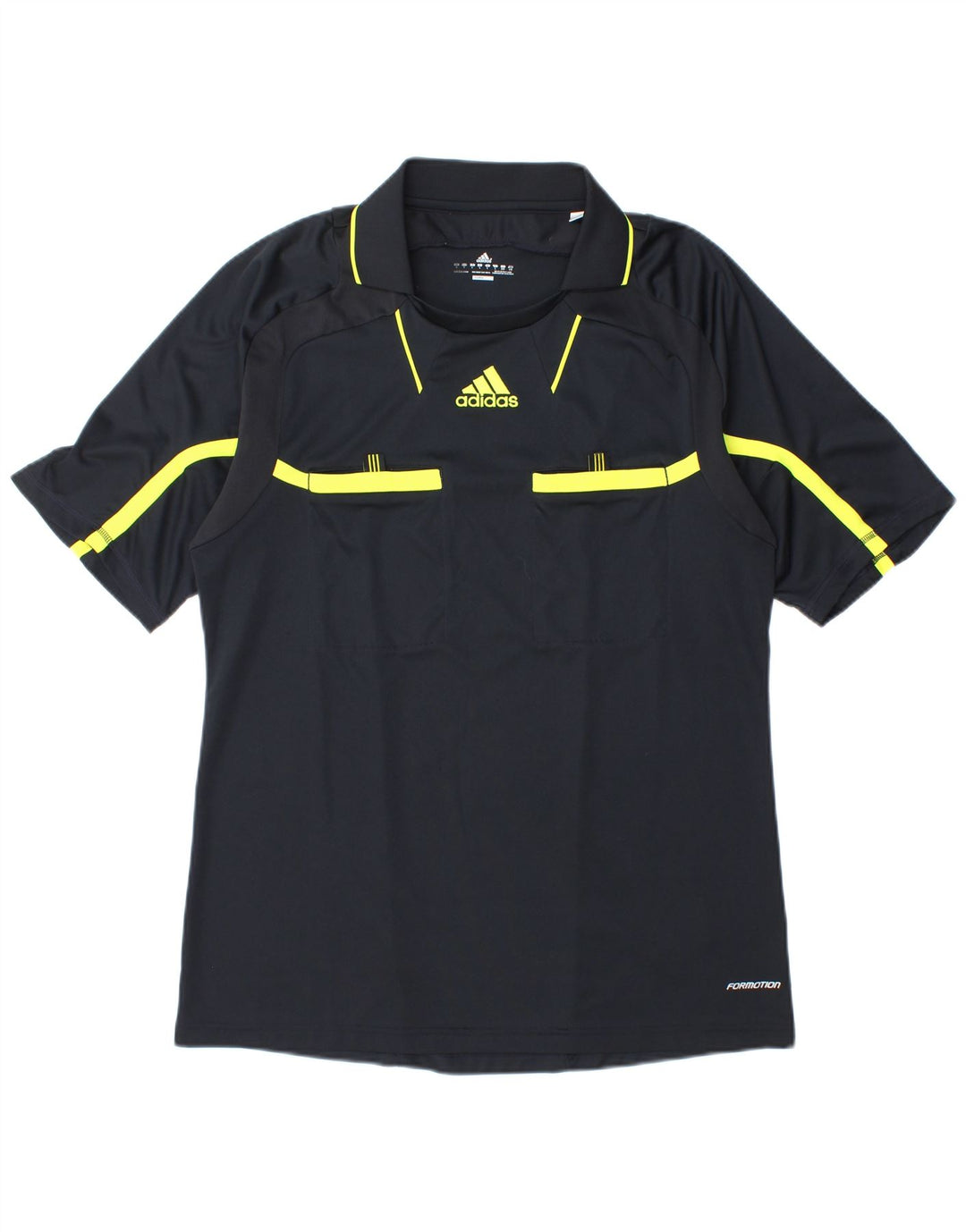 Tricou polo ADIDAS Climacool pentru bărbați, mare, negru, din poliester