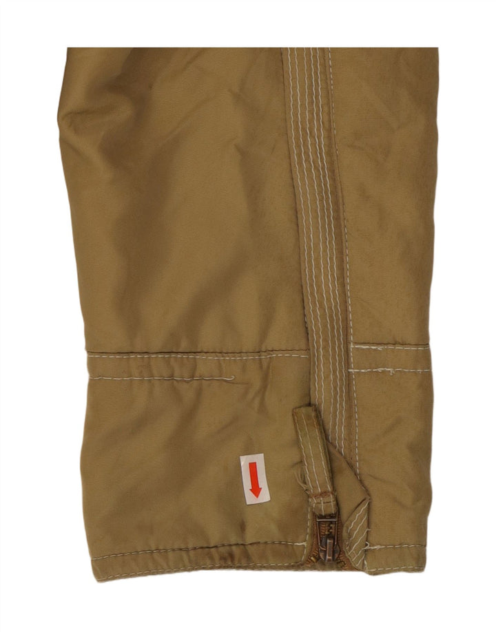 Jachetă căptușită pentru femei Zara UK 18 XL, bej, nailon