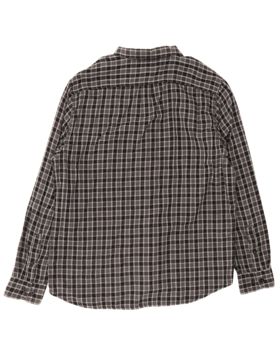 Cămașă de flanel Lee Lumberjack pentru bărbați, 2XL, gri din bumbac