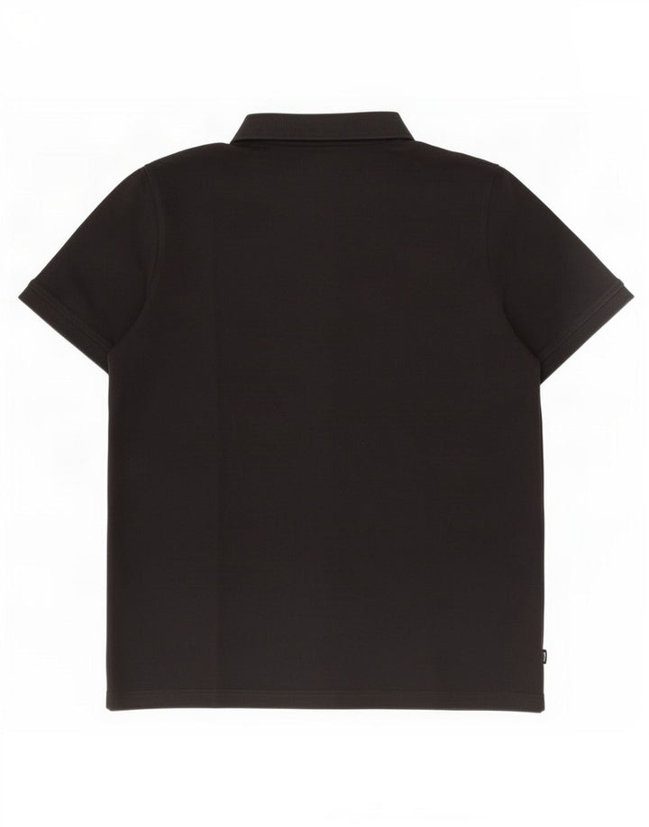 Tricou polo Puma pentru bărbați, bumbac negru mare