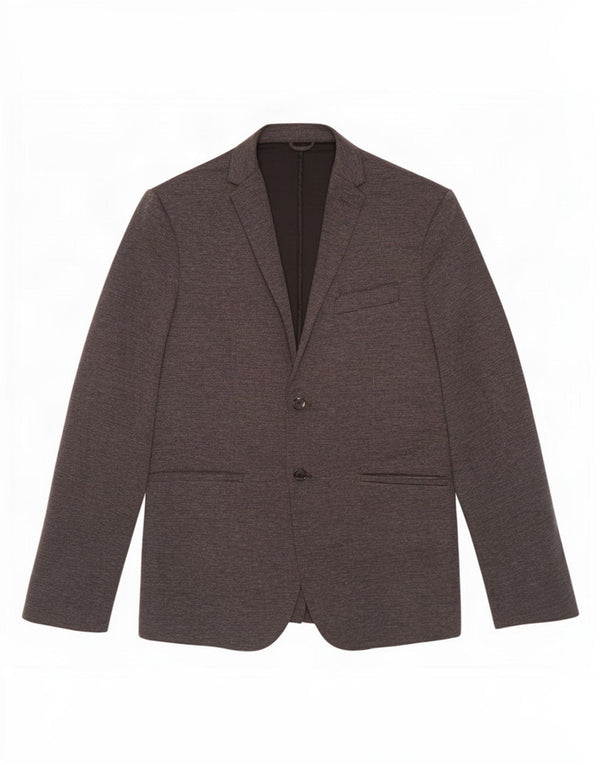 Blazer pentru bărbați Zara, cu 2 nasturi, UK 42 XL Poliester gri