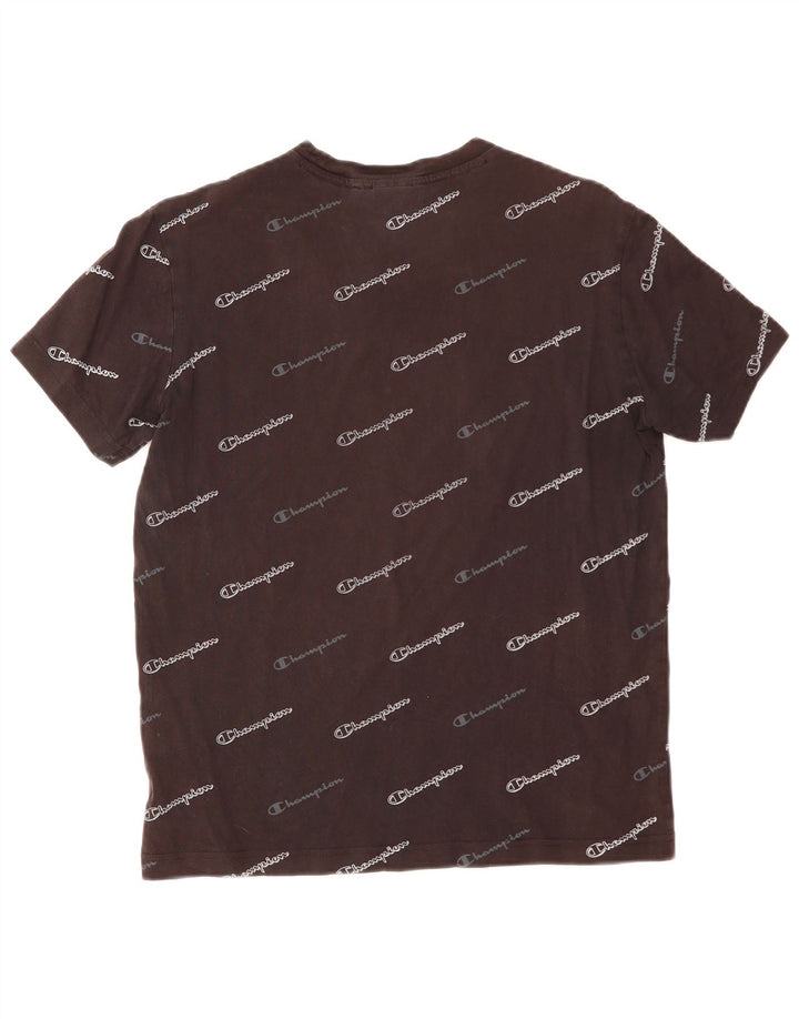 Tricou grafic pentru bărbați CHAMPION Top Mic Negru