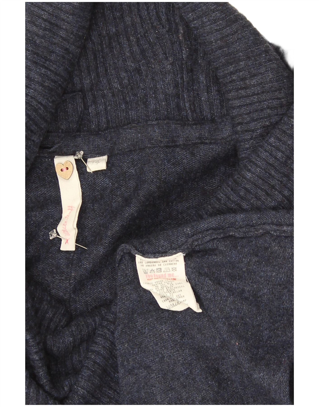 White Stuff Rochie Jumper pentru Damă UK 14 Medium Bleumarin Viscoză