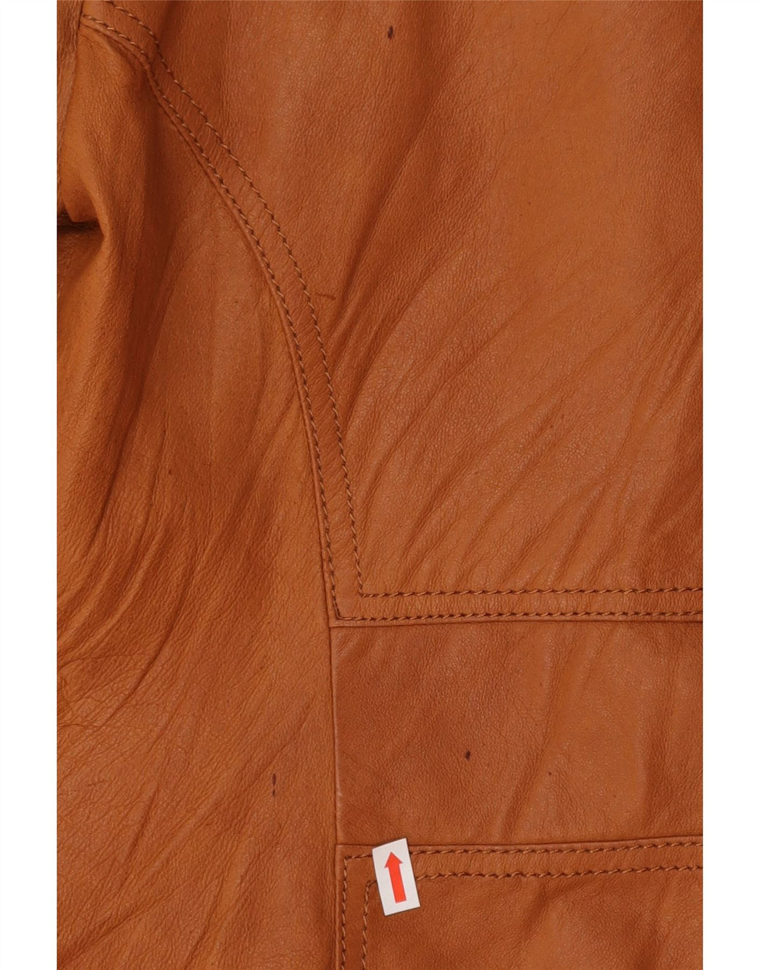S.OLIVER Womens Leather Jacket UK 12 Medium Brown Leather Vintage S.Oliver and Second-Hand S.Oliver from Messina Hembry 