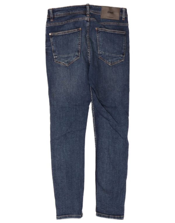 Blugi skinny pentru bărbați Zara EU 40 Medium W31 L29 Bumbac albastru