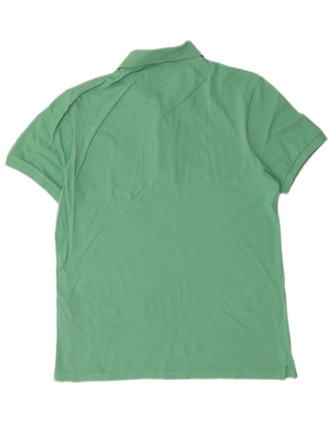 Tricou polo Lyle & Scott pentru bărbați, bumbac verde mediu