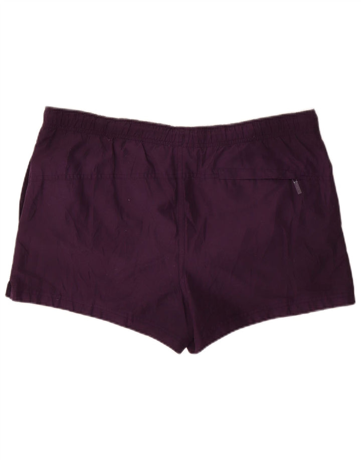 CALVIN KLEIN Pantaloni scurți de înot grafic pentru bărbați Poliester violet mare