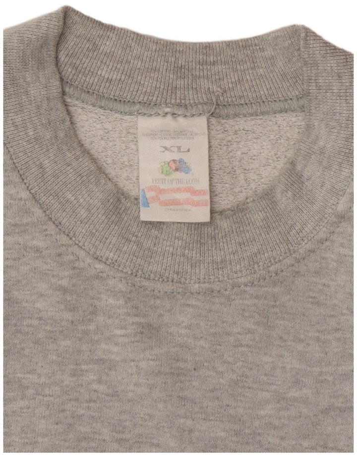 Hanorac vintage pentru bărbați Jumper XL bumbac gri