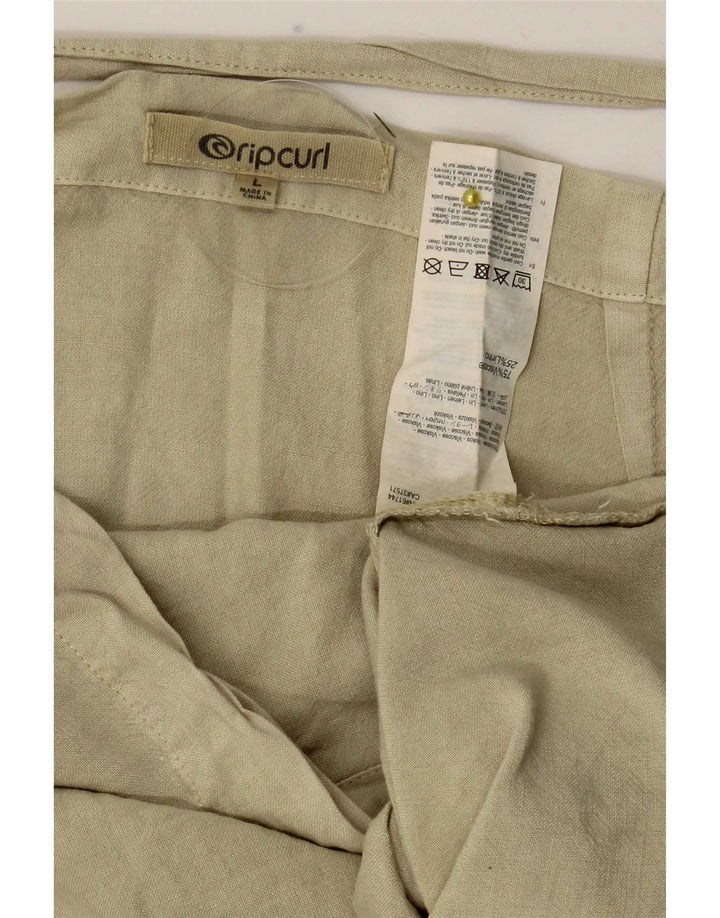 Fusta Wrap pentru femei Rip Curl Large W30 Green Viscose