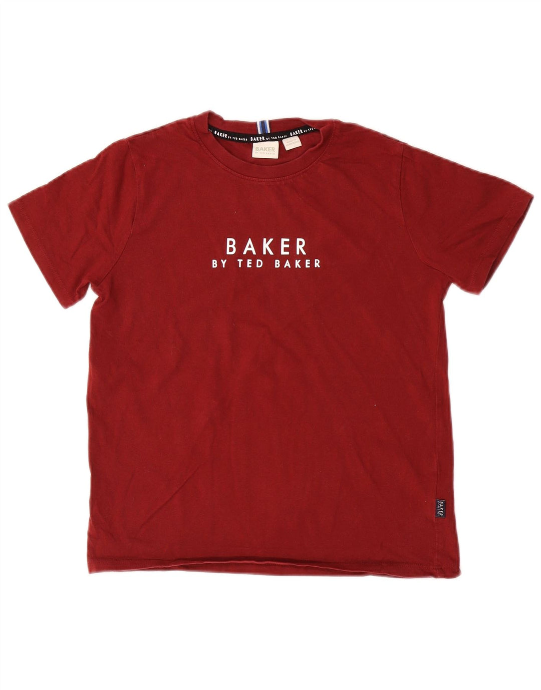 TED BAKER Tricou grafic pentru băieți Top 10-11 ani Bumbac Burgundy
