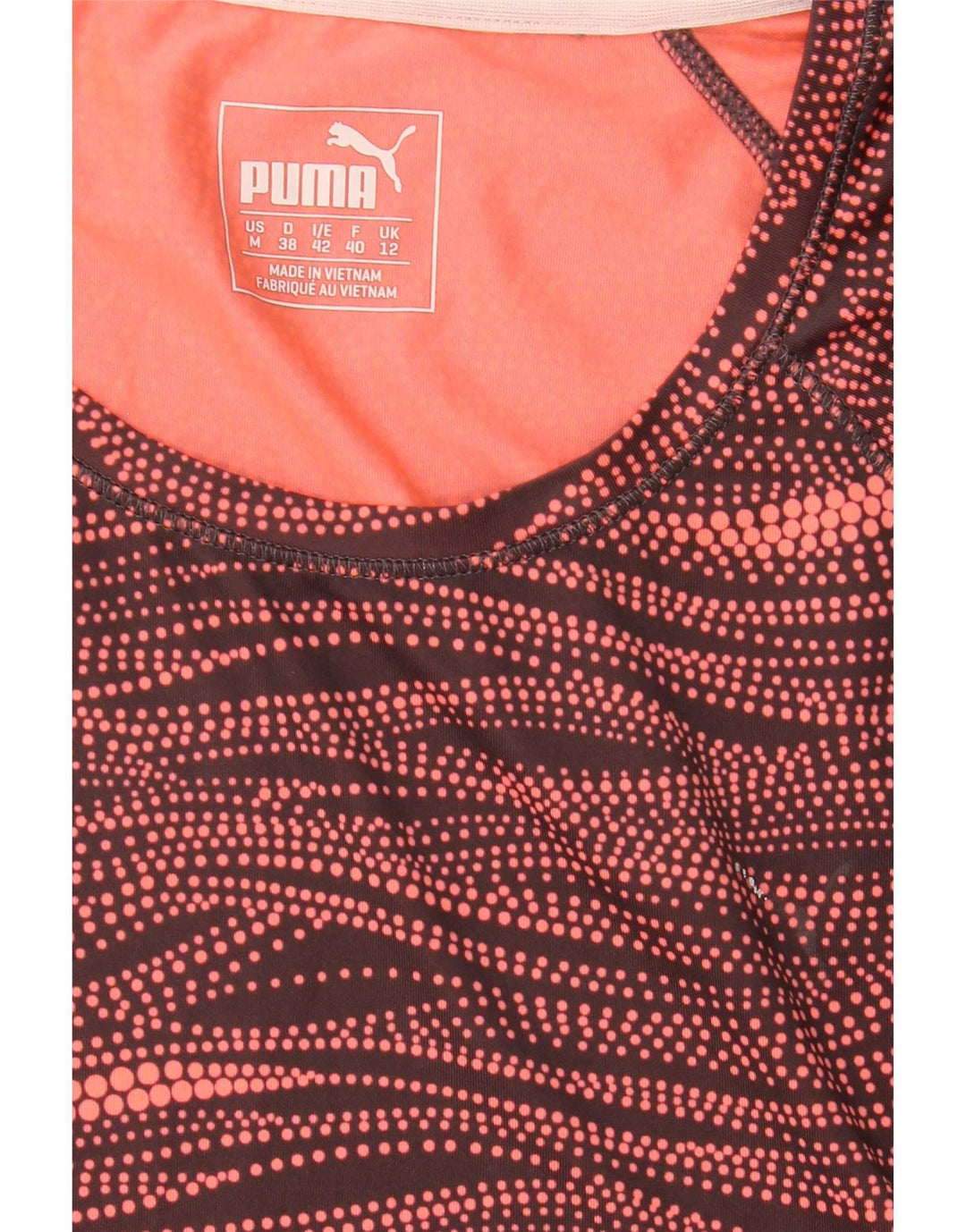 Tricou Puma pentru femei cu model abstract Top UK 12 Medium Multicolor