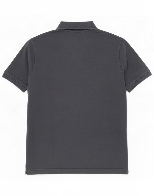 Kappa tricou polo pentru bărbați, bumbac gri mediu
