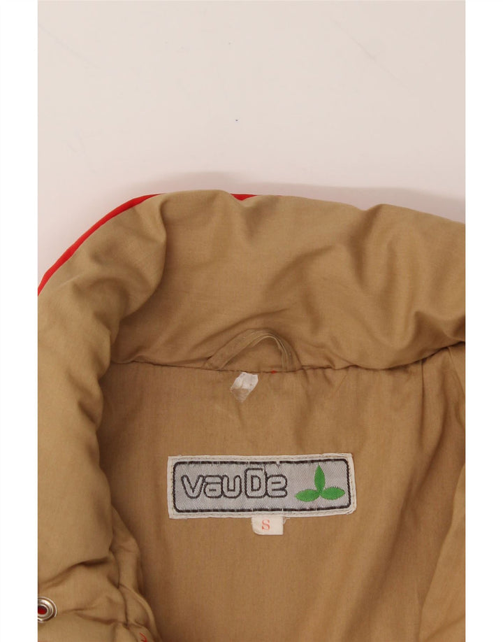 VAUDE Mens Padded Jacket UK 36 Small Red Polyester Vintage Vaude and Second-Hand Vaude from Messina Hembry 