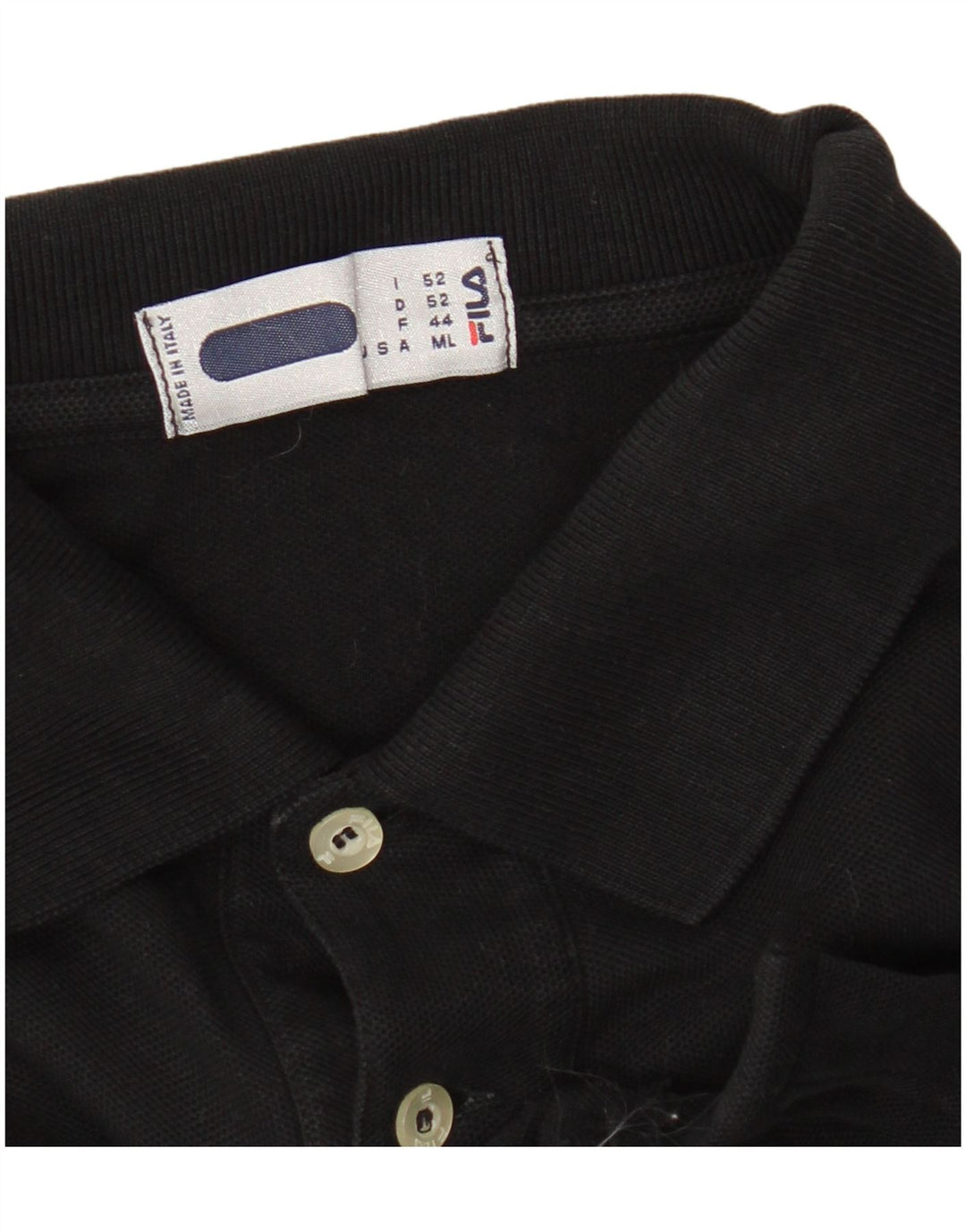 Tricou Polo Fila Bărbați Mediu Negru