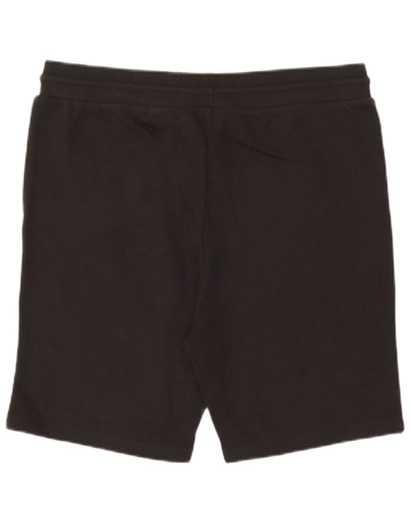 Pantaloni scurți sport grafic Jack & Jones pentru bărbați XL, bumbac negru