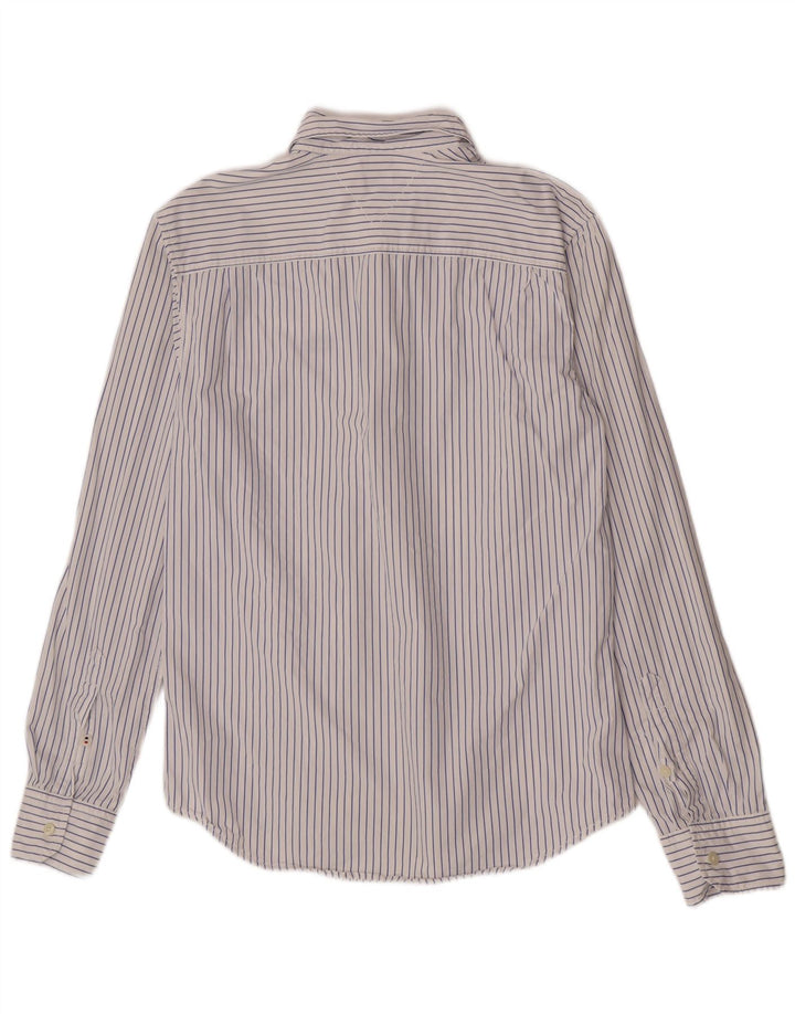 Cămașă pentru bărbați Tommy Hilfiger, cu culoare normală, din bumbac cu dungi albastre medii