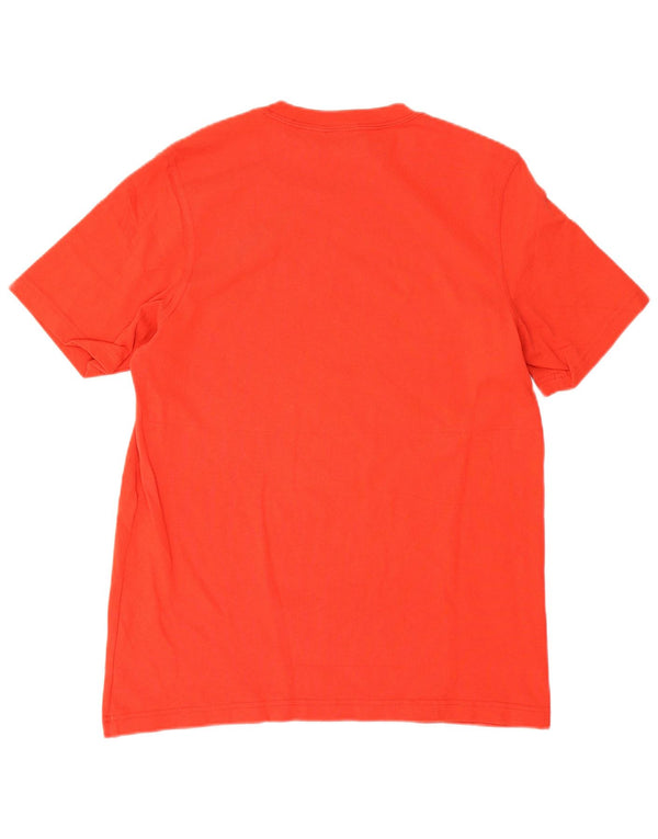 Tricou grafic pentru bărbați Adidas Top, bumbac roșu mediu