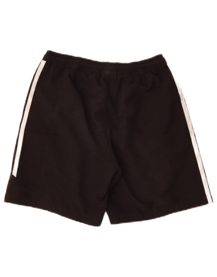 Pantaloni scurți sport adidas băieți 11-12 ani poliester negru
