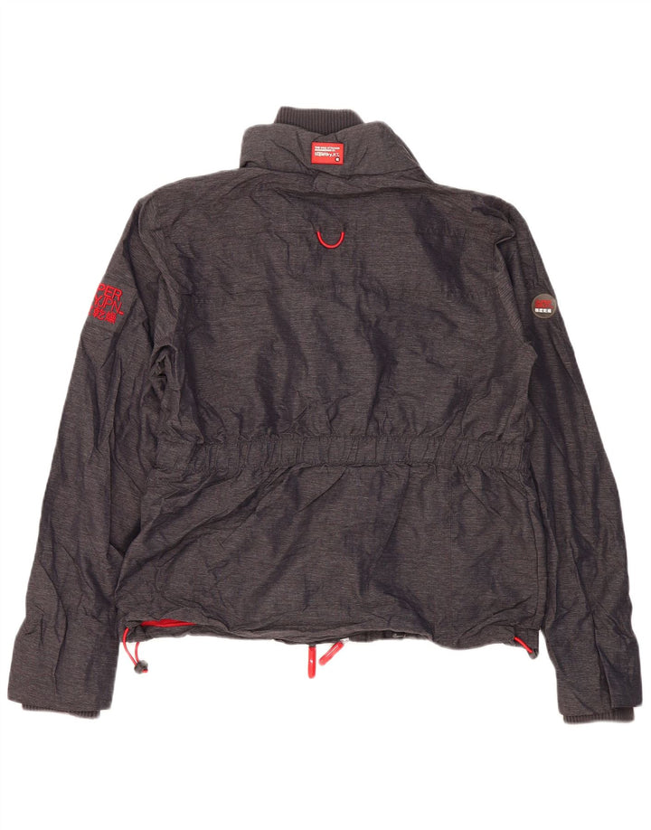 Jachetă de vânt pentru femei SUPERDRY UK 18 XL poliester gri