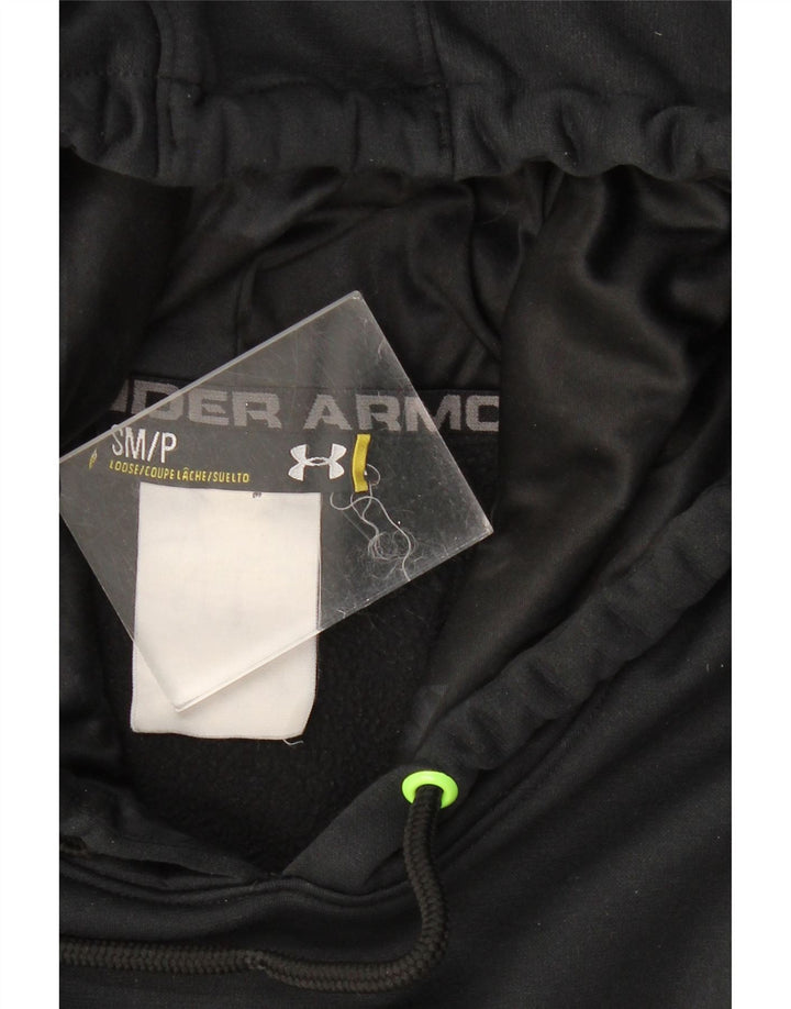 Pulover cu glugă grafic pentru bărbați UNDER ARMOUR, mic, negru