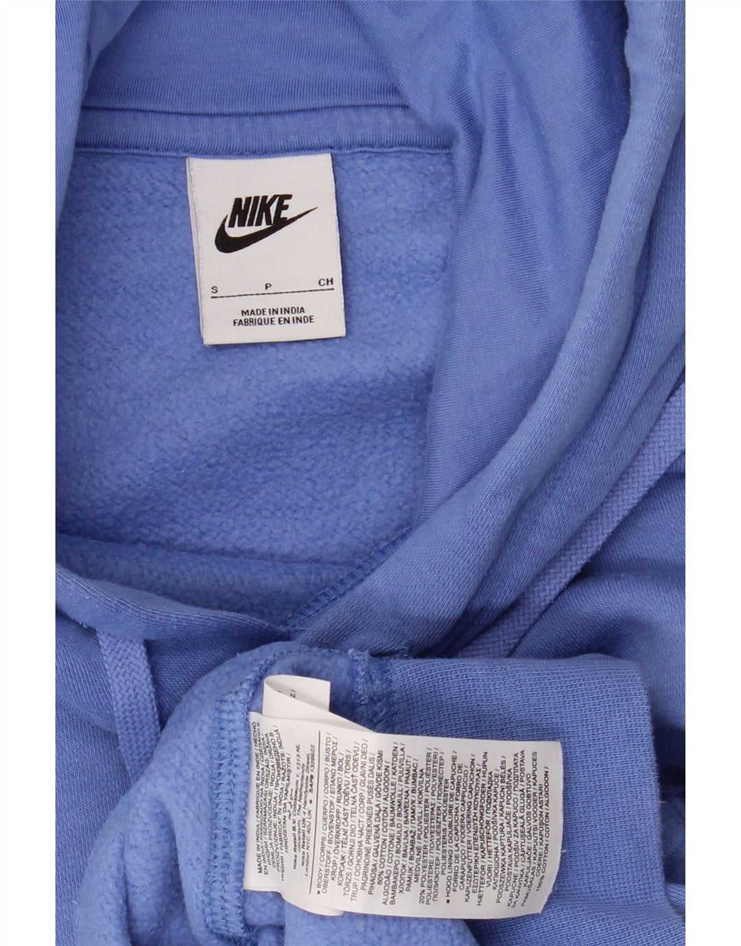 Pulover NIKE pentru bărbați, bumbac mic, albastru