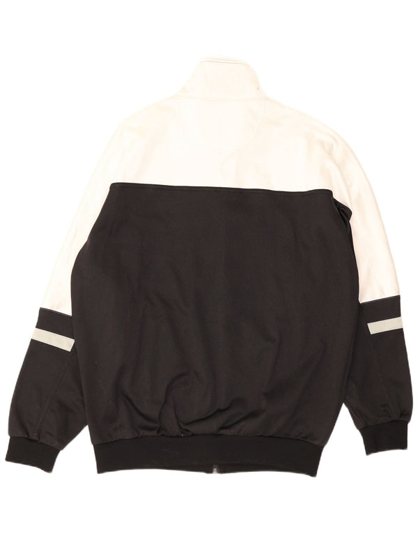 Jachetă de top pentru trening grafic Asics pentru bărbați, IT 54 XL, negru, bloc de culoare