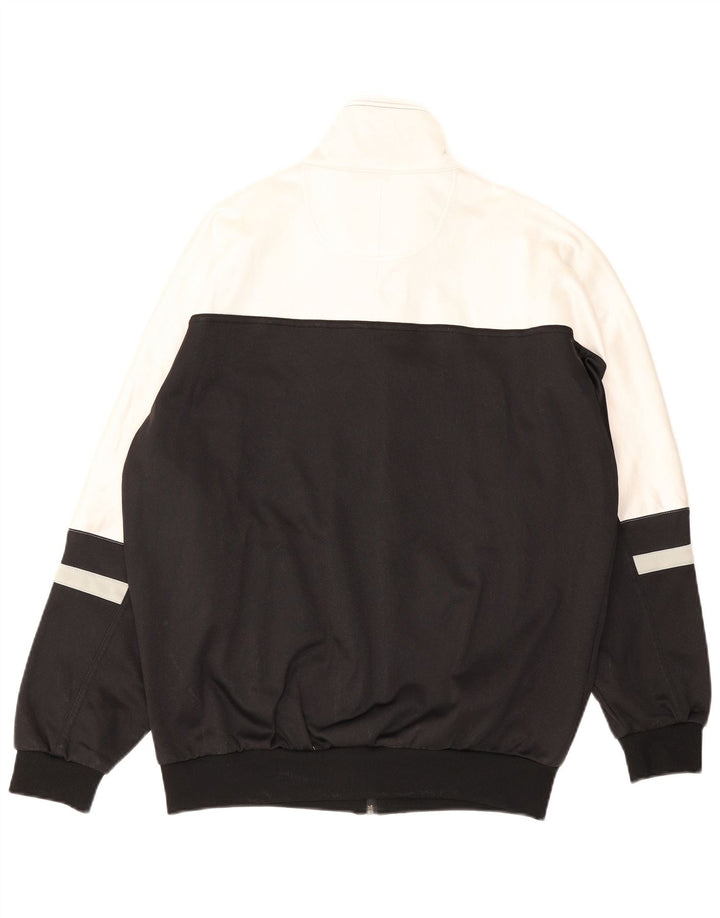 Jachetă de top pentru trening grafic Asics pentru bărbați, IT 54 XL, negru, bloc de culoare