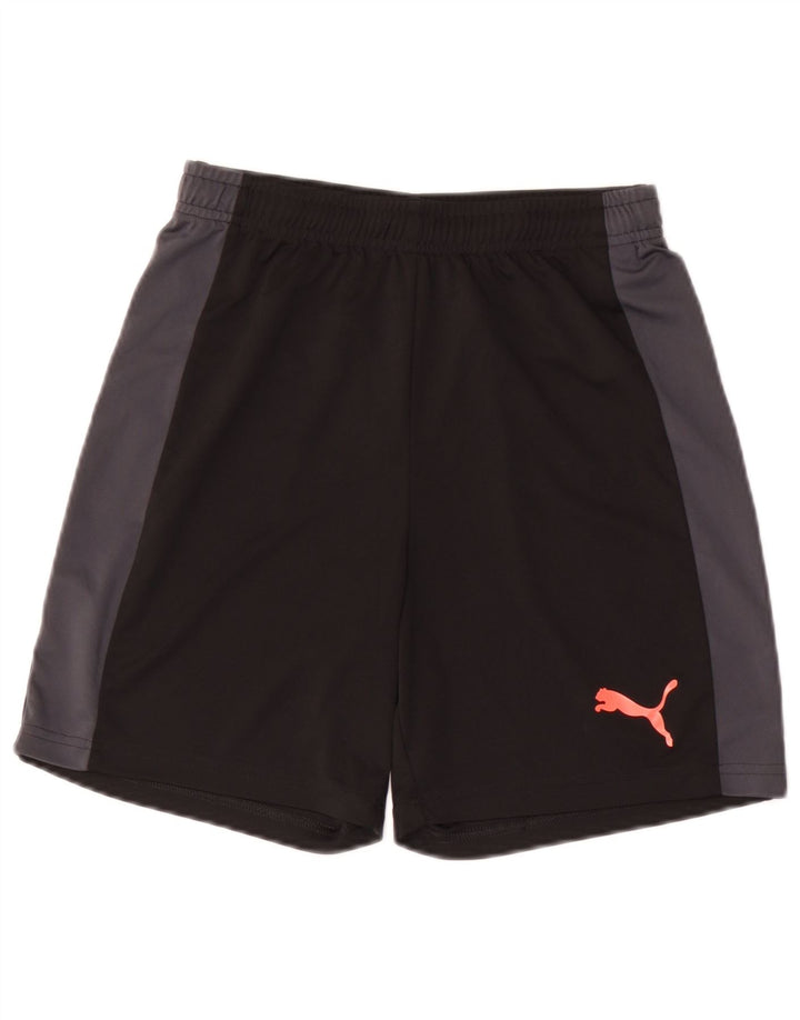 Pantaloni scurți sport Puma pentru bărbați XS, negru, poliester color bloc