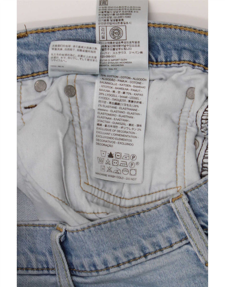 Blugi drepti pentru bărbați Levi's 514 W38 L32 Bumbac albastru