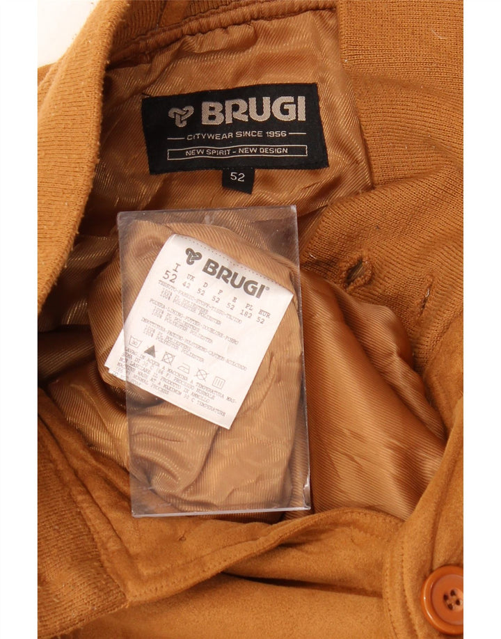 BRUGI Bomber Jacket pentru bărbați UK 42 XL Maro Poliester