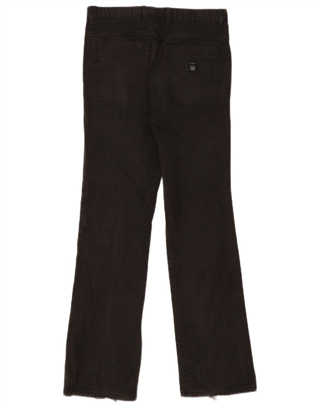 Pantaloni casual pentru bărbați Gas Bootcut W31 L32 negri
