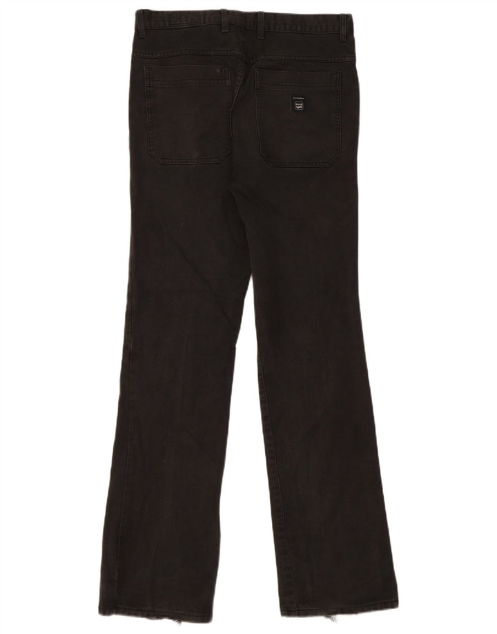 Pantaloni casual pentru bărbați Gas Bootcut W31 L32 negri
