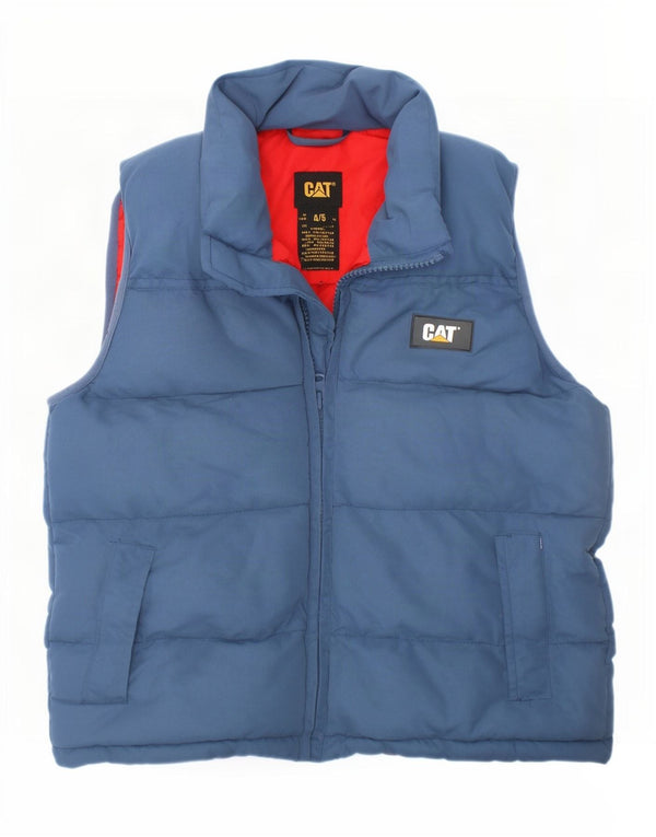 Gilet Captusit Caterpillar Boys 4-5 Ani Poliester Albastru