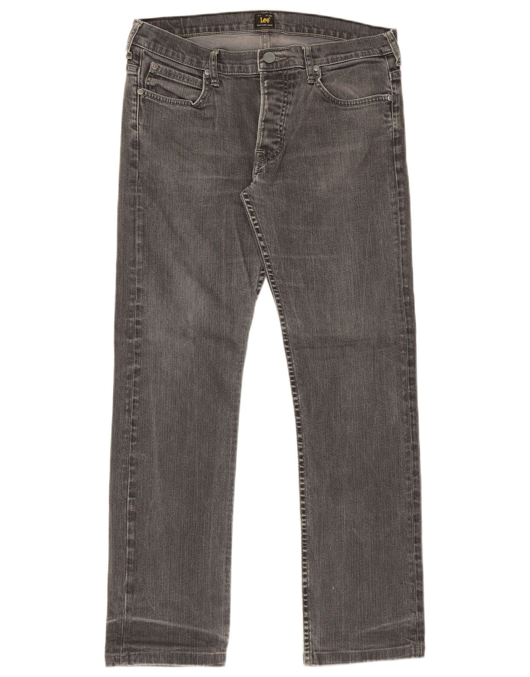 Blugi Lee Powell Straight pentru bărbați W34 L30 bumbac gri