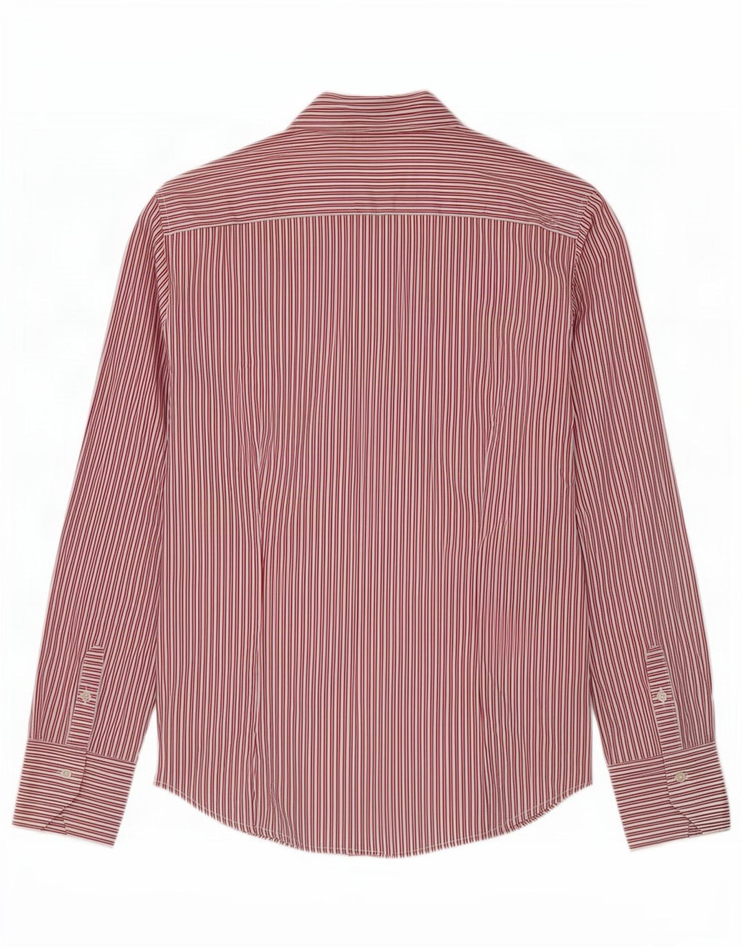 Cămașă Benetton pentru femei UK 14 Large Red Pinstripe