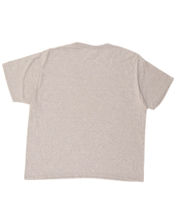 RUSSELL ATHLETIC Tricou grafic Salukis pentru bărbați Top 2XL bumbac gri