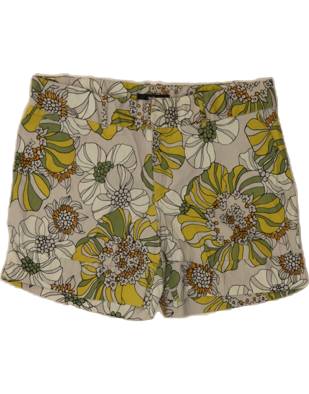 MOSSIMO Womens Chino Shorts US 10 Large W34  Multicoloured Floral Cotton Vintage Mossimo and Second-Hand Mossimo from Messina Hembry 