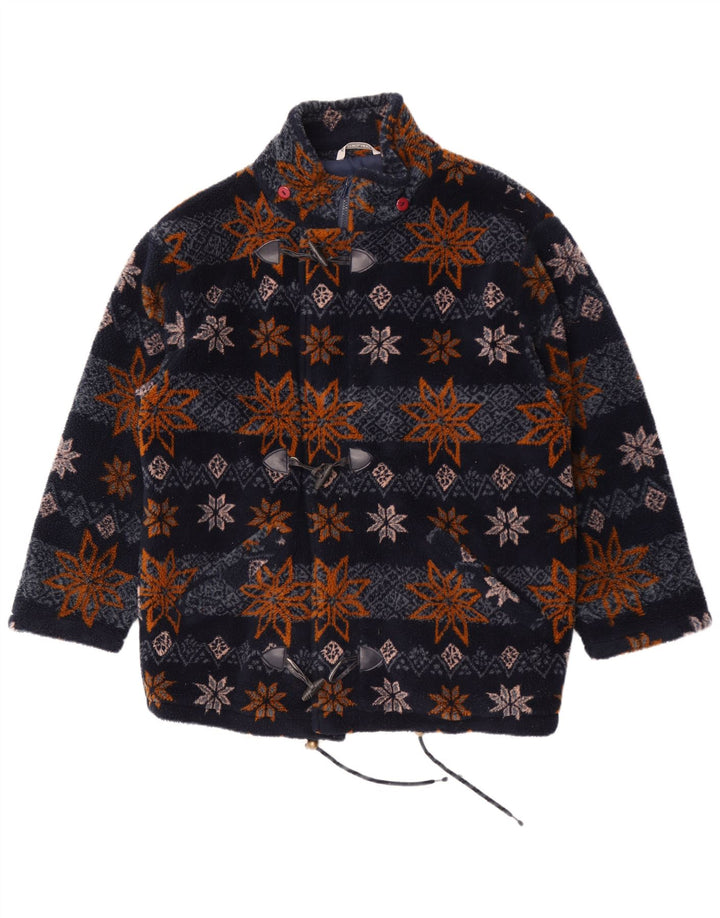Jachetă fleece pentru bărbați Astrolabio UK 40 mare, albastru, poliester floral