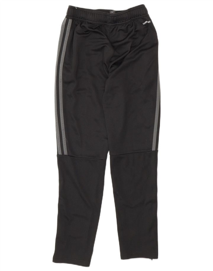 Pantaloni de trening Adidas Aeroready pentru baieti 11-12 ani poliester negru