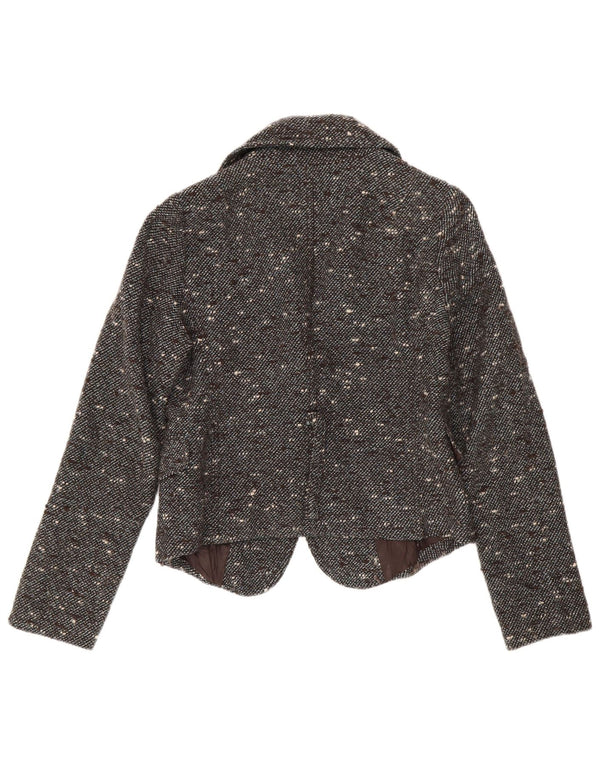 Patrizia Pepe Jachetă Blazer Crop 2 Buttons pentru Damă IT 44 Medium Gri Pete