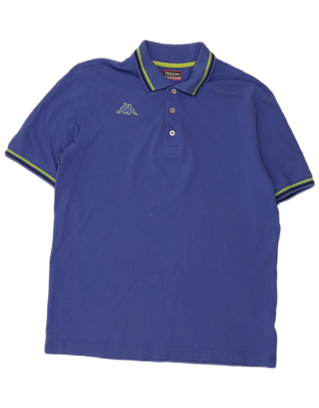 Cămașă polo pentru bărbați Kappa XL Bumbac albastru