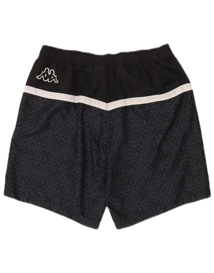 Pantaloni scurți de înot grafic pentru bărbați Kappa, poliester, albastru mic