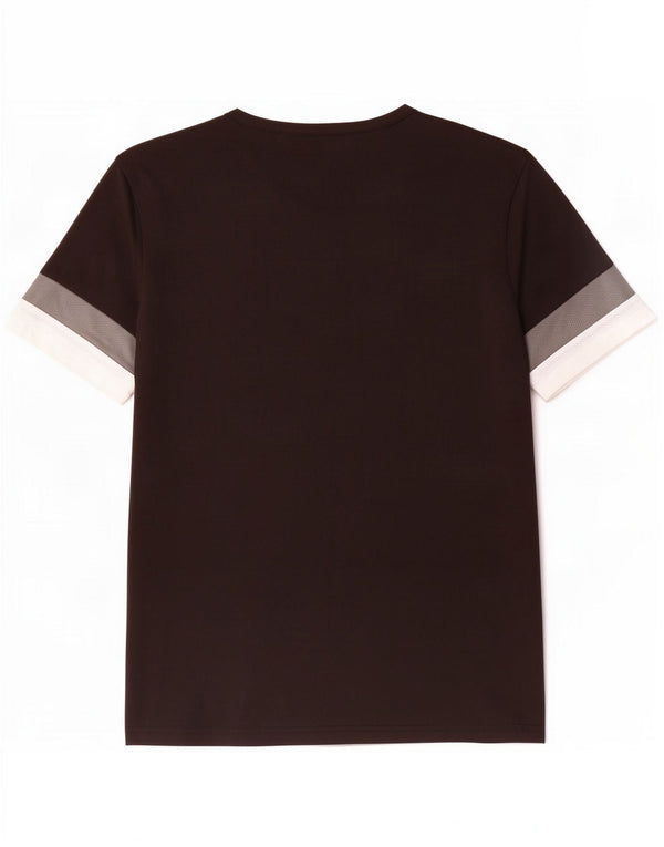 Tricou grafic Puma pentru bărbați Top mare negru colorblock