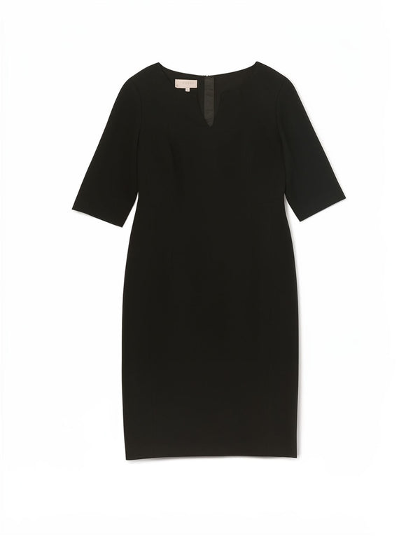 Rochie Hobbs pentru femei cu mâneci 3/4, UK 14, poliester verde mare